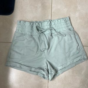 Hollister High-Rise Mint Lounge Shorts Size Small